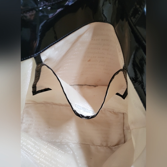 Rare Kate Spade Rain Or Shine Graphic Tote Bag - Picture 9 of 9